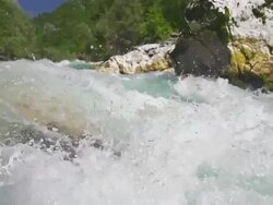 Mountain River Super Slow Motion Stock Footage