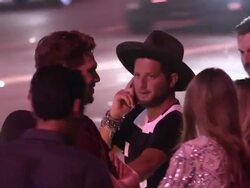 Grey Damon at 1 Oak in West Hollywood Stock Footage