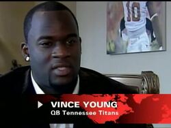 Tennessee Titans quarterback Vince Young named AP offensive rookie of the year News Clip