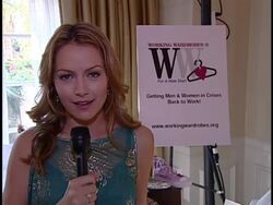 Marie Claire Fashion Closet Presented By LUXURY LOUNGE with Becki Newton Stock Footage