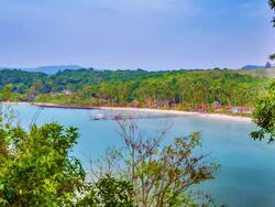 Tropical island Stock Footage