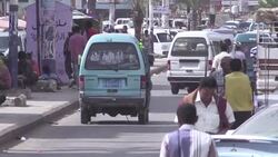 CLEAN : People on streets in Yemen's Aden after fighting News Clip