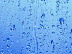 HD: Condensation Drops On The Glass Stock Footage