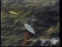 USA: GULF OF MEXICO: 5 PEOPLE RESCUED FROM STRANDED YACHT News Clip