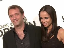 Matt Stone at The Book Of Mormon Los Angeles Opening Night Stock Footage