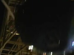 Ferris wheel zoom out Stock Footage