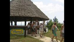 Tourists on a Mombasa beach News Clip