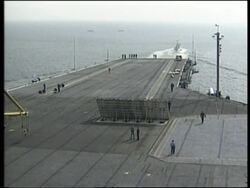 USS Kitty Hawk leaves on training mission Instructional Video