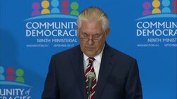 Tillerson: North Korea a 'Global Threat' News Clip