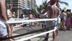 CLEAN : Rios carnival enters the fight against Zika mosquito carrier News Clip