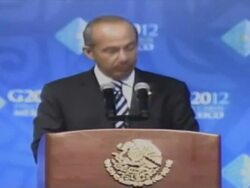 G20 leaders begin first Latam summit venue in Los Stock Footage