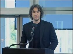 Josh Groban supports Arnold Schwarzenegger News Clip