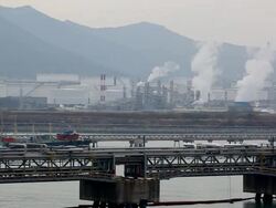 Industry panorama Stock Footage