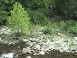 Lil waterfall 106 Stock Footage