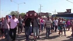 CLEAN : Funeral held for murdered priest in violent Mexican state News Clip