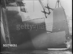 Complex Salvage Work On USS Lafayette News Clip