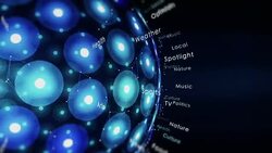 Globe Broadcasting News ï¿½ Blue version Stock Footage