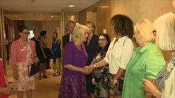 Camilla, Duchess of Cornwall, meeting authors News Clip