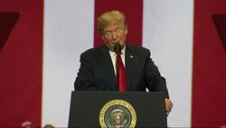 Trump slams Senate nominee, talks Supreme Court News Clip