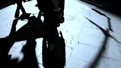 people walking in the city connected with animated data stream numbers concept Stock Footage