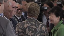 CLEAN : Brazil South Korea leaders meet News Clip