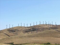 Wind Turbines (NTSC) Stock Footage