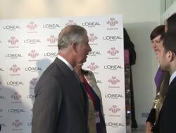 HRH Prince Charles The Prince of Wales at the The Prince's Trust Celebrate Success Awards Arrivals at London England. (Footage by WireImage Video/GettyImages) Stock Footage