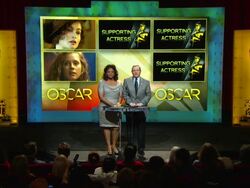 Mo'Nique and Tom Sherak announce the 83rd Academy Awards nominees at the 83rd Academy Awards Nominations Announcement at Beverly Hills CA. (Footage by WireImage Video/GettyImages) Stock Footage