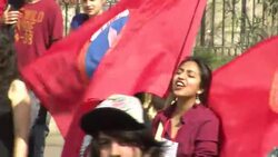 CLEAN : Chile: 40 years after Pinochet coup, thous News Clip
