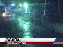 Tropical Storm Emily skirted the coast of the Dominican Republic late Wednesday, but still brought intense rain. The storm is expected to make landfall in Haiti Thursday. News Clip