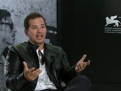 INTERVIEW - John Leguizamo on Dakota Johnson at 'Cymbeline' interviews - 71st Venice International Film Festival Stock Footage