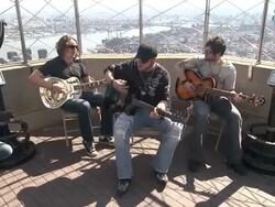 PERFORMANCE: Brantley Gilbert sings 'You Don't Know Her Like I Do' at Brantley Gilbert at Empire State Building on 3/14/2012 in New York, NY Stock Footage