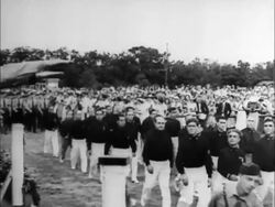 German American Bund Nazi youth groups Stock Footage