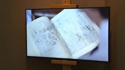 CLEAN : Rare Da Vinci Saint Sebastian unveiled to press in Paris News Clip