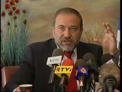 Right-wing faction pulls out of Olmert government over peace talks News Clip