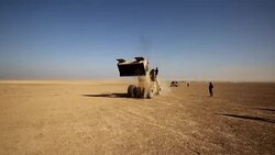 CLEAN : Iraqi paramilitaries near Tal Afar west of Mosul News Clip