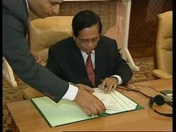 Government and rebels sign ceasefire agreement News Clip