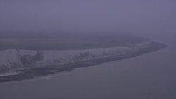 Dover Cliffs at Dusk & in Foggy Weather News Clip