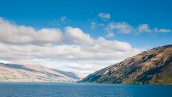 Autumn at Lake Wanaka, New Zealand. Stock Footage