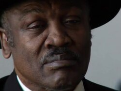 B-Roll: Joe Frazier photo shoot. Stock Footage