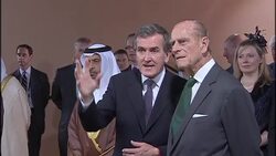 Queen & Prince Philip Visit Abu Dhabi News Clip