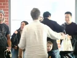 Gibson Guitar 'Paint For PEP' Charity Event Stock Footage