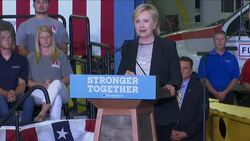 AP Fact Check: Clinton on the Economy News Clip