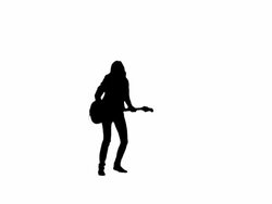 Guitar player Stock Footage
