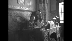 General Maxime Weygand, Governor General of Algeria, in Algiers during World War II News Clip