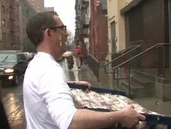 Ted Allen Launches the 'Bread Art Project' - A Hunger Relief Effort Stock Footage