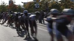 Inline skating Stock Footage