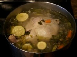 Mama's Chicken Soup Stock Footage
