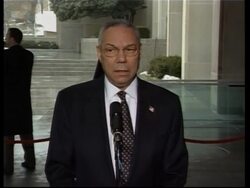 Powell speaks on WMD, meets Annan News Clip