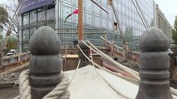 CLEAN : Traditional Omani ship sails through French capital News Clip